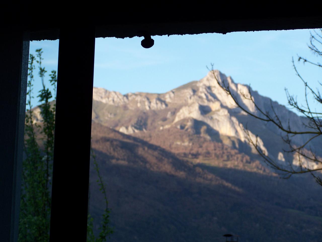 Depuis la fenêtre de la chambre ZEN